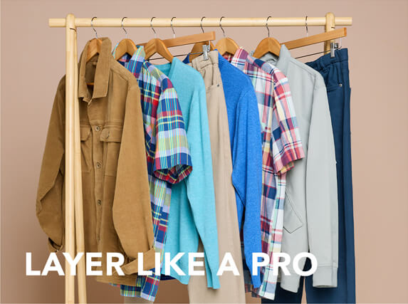 Men's layers for March